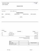 Assessment notice